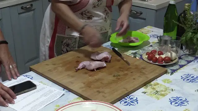 ''La Cucina di Donna Francesca'' - I puntata: Il coniglio all'ischitana